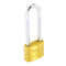SECURIT®30mm Solid Brass Padlock Long Shackle&nbsp;