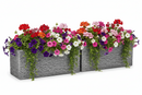 Strata 60cm Slate Effect Pewter Trough (GN576)