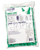 Honeywell Max Lite Ls400 Refill - 200 Pairs 1013048 Green  Pack 200's