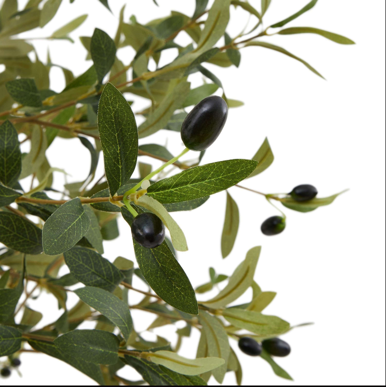 Fixtures Artificial Green Olive Tree 100cm