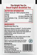 Flavia The Bright Tea Co English Breakfast Decaffeinated 140's