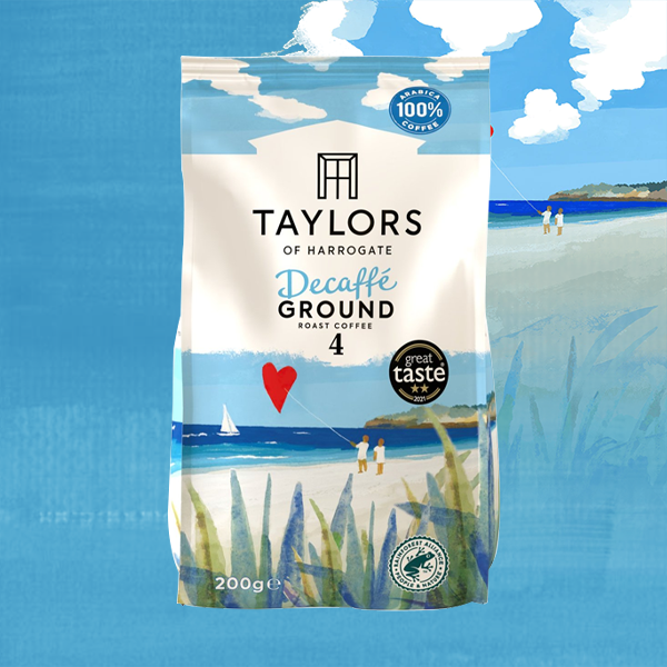 Taylors Decaffeinated Roast & Ground Coffee 200g