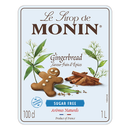 Monin Sugar Free Gingerbread Coffee Syrup 1litre (Plastic Bottle)