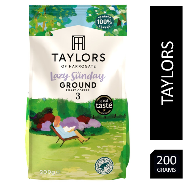 Taylors Lazy Sunday Ground Coffee 200g