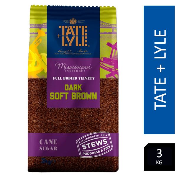 Tate & Lyle Dark Soft Brown Sugar 3kg