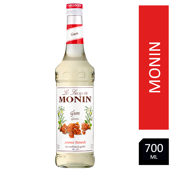 Monin Gomme Coffee Syrup 700ml (Glass Bottle)