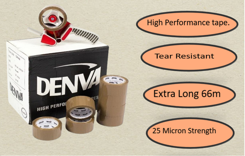 Denva Quality Buff Packaging/Performance Tape