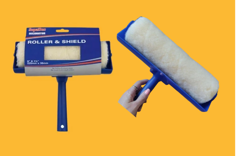 SupaDec Paint Roller With 9 Inch Shield Guard
