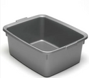 Addis Plastic Butler Large Rectangular Bowl, 12.5 Litre METALLIC