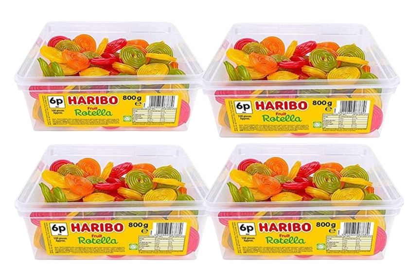 Haribo Rotella Sweets Tub 100's - UK BUSINESS SUPPLIES – UK Business ...