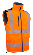 Mens Two-Tone Bodywarmer Fo/Bl ALL SIZES