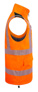 Mens Two-Tone Bodywarmer Fo/Bl ALL SIZES