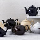 Price & Kensington Black Gloss 6 Cup / 39oz Large Teapot