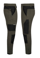 Flex Workwear Trouser Two-Tone Bot Green/Black ALL SIZES