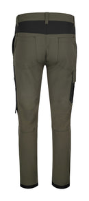Flex Workwear Trouser Two-Tone Bot Green/Black ALL SIZES