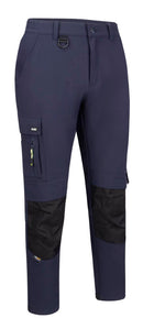 Flex Womens Combat Pocket Trousers Navy ALL SIZES