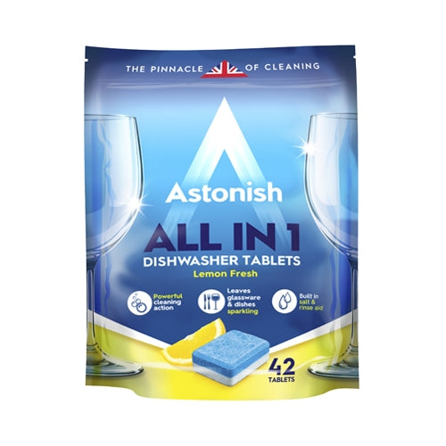 Astonish All In 1 Dishwasher Tablets Lemon (42)