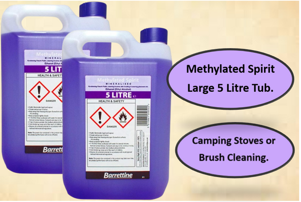 Barrettine Mineralised Methylated Spirit - 5L