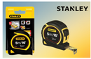 Stanley Retractable Tape Measure with Belt Clip 5 Metre 0-30-696