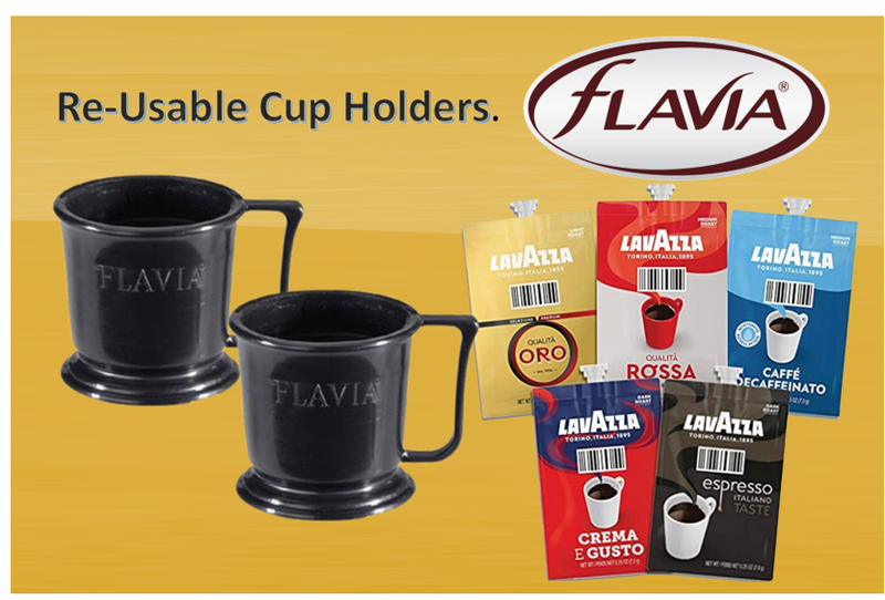 Plastic Re-Usable Flavia Cup Holders