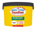 Sandtex Masonry Paint | Smooth Pure Brilliant White | 10 Litre Tub.