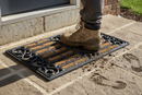 Fixtures Large Door Mat Heavy Duty Coco Scuff 100% Natural Coir Bristle {45 x 75cm}