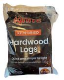 Ignite Kiln Dried Hardwood Logs Quick to Light Wood Fuel 3kg