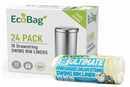 Ecobag Swing Bin Liners Vanilla 50 Litre Pack 15's