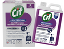 CIF Pro Formula Multi Purpose Disinfectant Cleaner CONCENTRATE 2 Litre (100 refills)