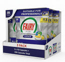 Fairy Professional Platinum Dishwasher Tablets, Fresh Lemon Scent, 113 Washes