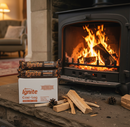 Cosi-Log Individually wrapped log made from wax impregnated wood waste | 1 x 12 Pack