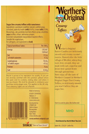 Werther's SUGAR FREE Creamy Toffee {Wrapped} 6 x 80g