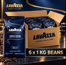 Lavazza Super Crema Whole Bean Espresso Coffee 1kg