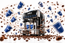 8oz Blue & White Double Walled Lavazza Cup - Single Unit (25's)