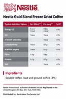 Nescafe Gold Blend Freeze Dried Instant Coffee 500g