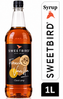 Sweetbird French Vanilla Coffee Syrup 1litre (Plastic)
