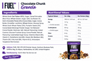 FUEL 10K Chocolate Chunks Protein Granola Breakfast Cereal | 1 x 1kg