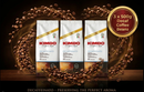 Kimbo Decaf Medium Roast Coffee Beans - 500g