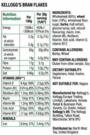 Kellogg's Bran Flakes Bag 500g (Pack of 4) 5147847000