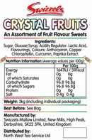 Swizzels Crystal Fruits 3kg | Bulk Bag Boiled Fruit Sweets