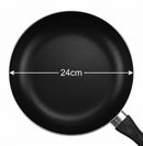 Chef Aid Non-Stick 24 Cm Frying Pan, Black