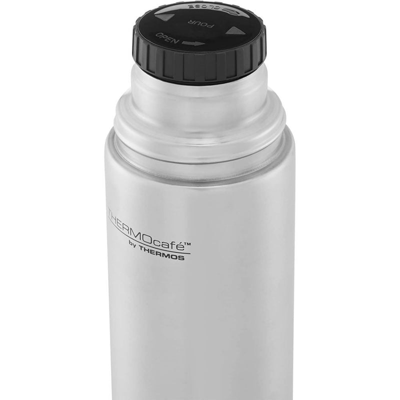 ThermoCafé Stainless Steel Flask, L UK BUSINESS SUPPLIES