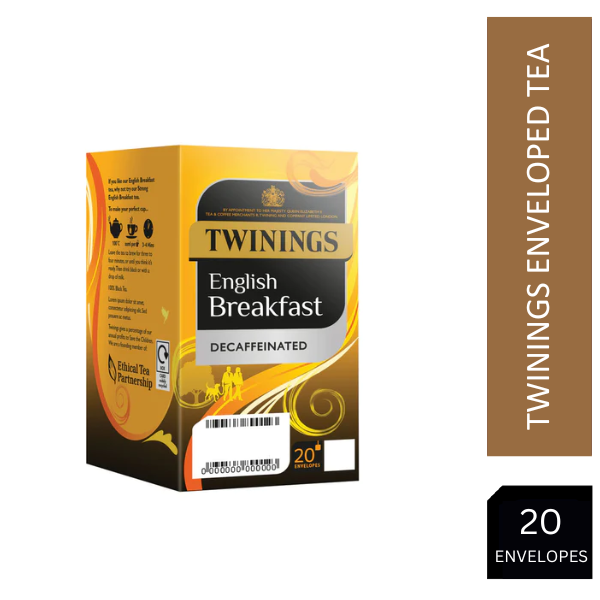 Twinings English Breakfast Decaf Enveloped 20's