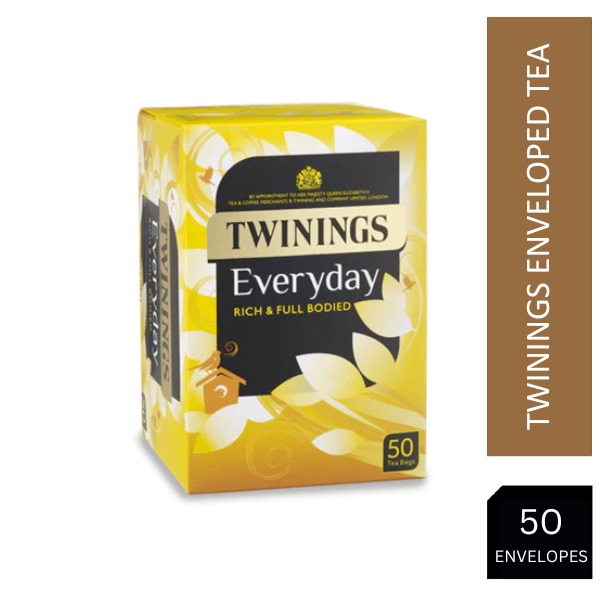 Twinings Everyday Enveloped Teabags 50's