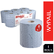 Wypall L20 Essential Centrefeed Wiping Paper Roll 2 Ply Blue (Pack of 6) 7277