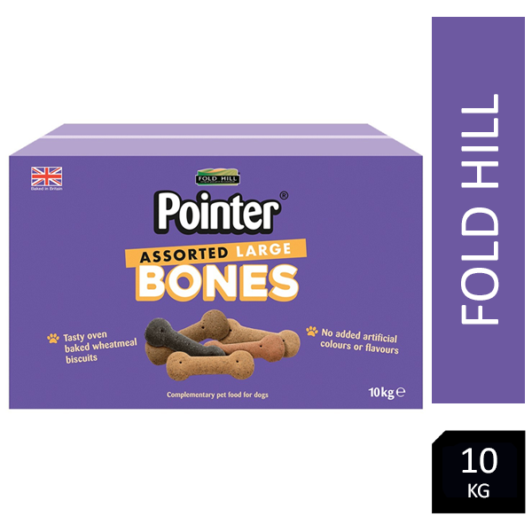 Fold Hill Pointer Assorted Large Bones 10kg - UK BUSINESS SUPPLIES