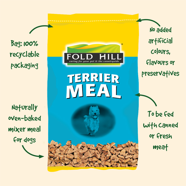 Fold Hill Plain Terrier Meal Dog Food 15kg - UK BUSINESS SUPPLIES
