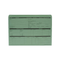 ValueX Pre-Printed Personnel Wallet Manilla 332x238mm 270gsm Green (Pack 50) PWG01