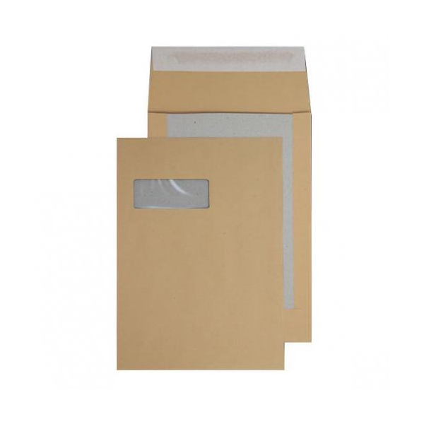 Blake Purely Packaging Board Backed Pocket Envelope C4 Peel and Seal 120gsm White (Pack 125)