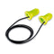 Uvex - Hi-Com Corded Lime Ear Plugs - SNR 24 dB - 100 Pairs